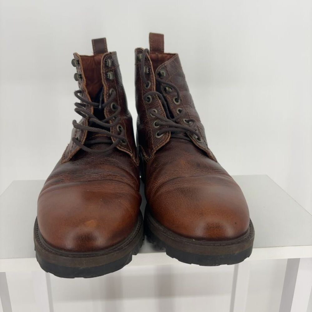 Patina Footwear Leather Breaker Boots